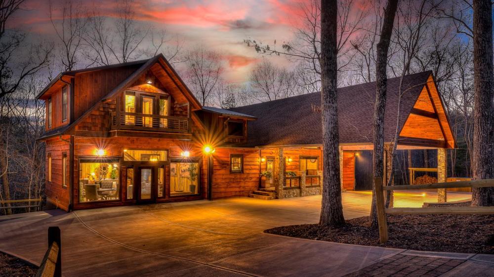 Luxe Mountain Retreat Villa Blue Ridge Ngoại thất bức ảnh